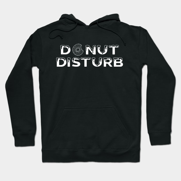 Donut Disturb Hoodie by KC Happy Shop